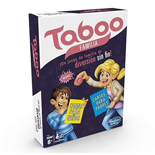 Hasbro Tabú Familia — Juego de mesa en español, versión infantil (modelo e4941105)