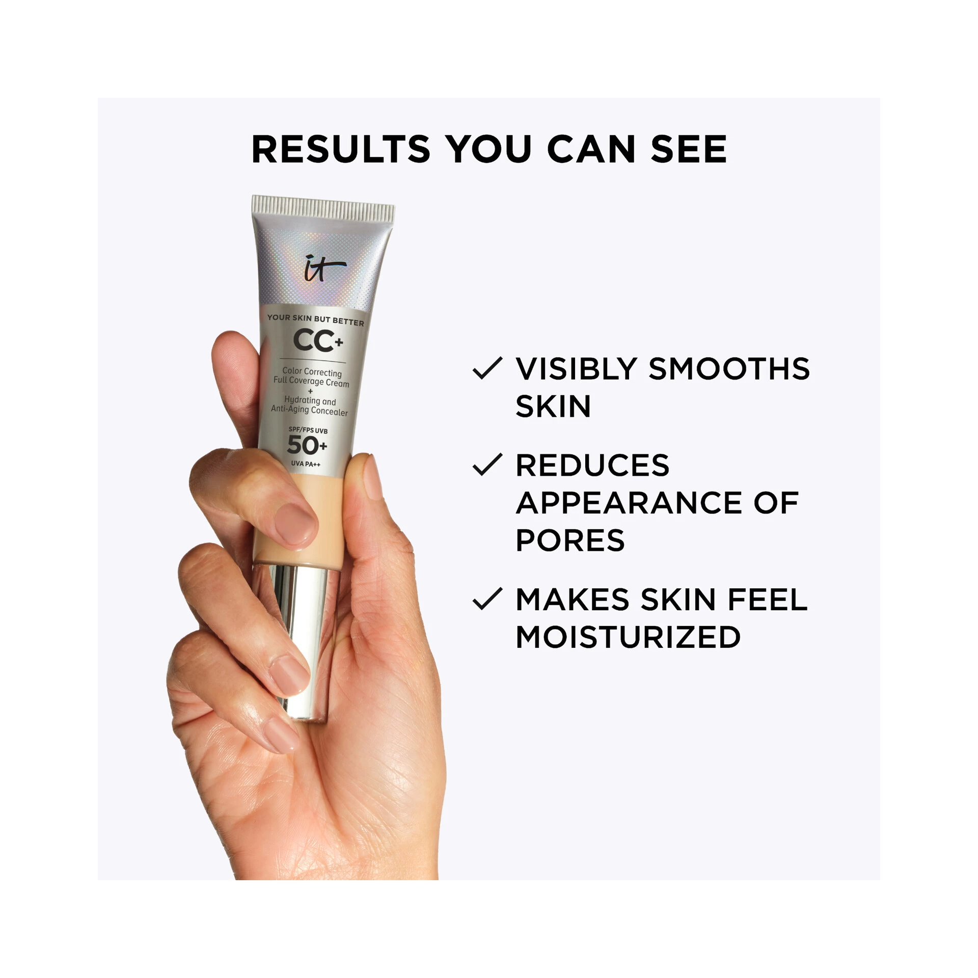 bőröd, de jobb CC+ SPF50+ Light - IT Cosmetics