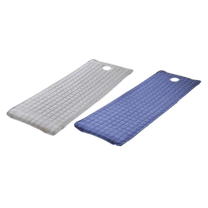 2 Pièces Matelas de Table de Massage avec Trou de Souffle de Visage pour SPA pour Salon de Beauté