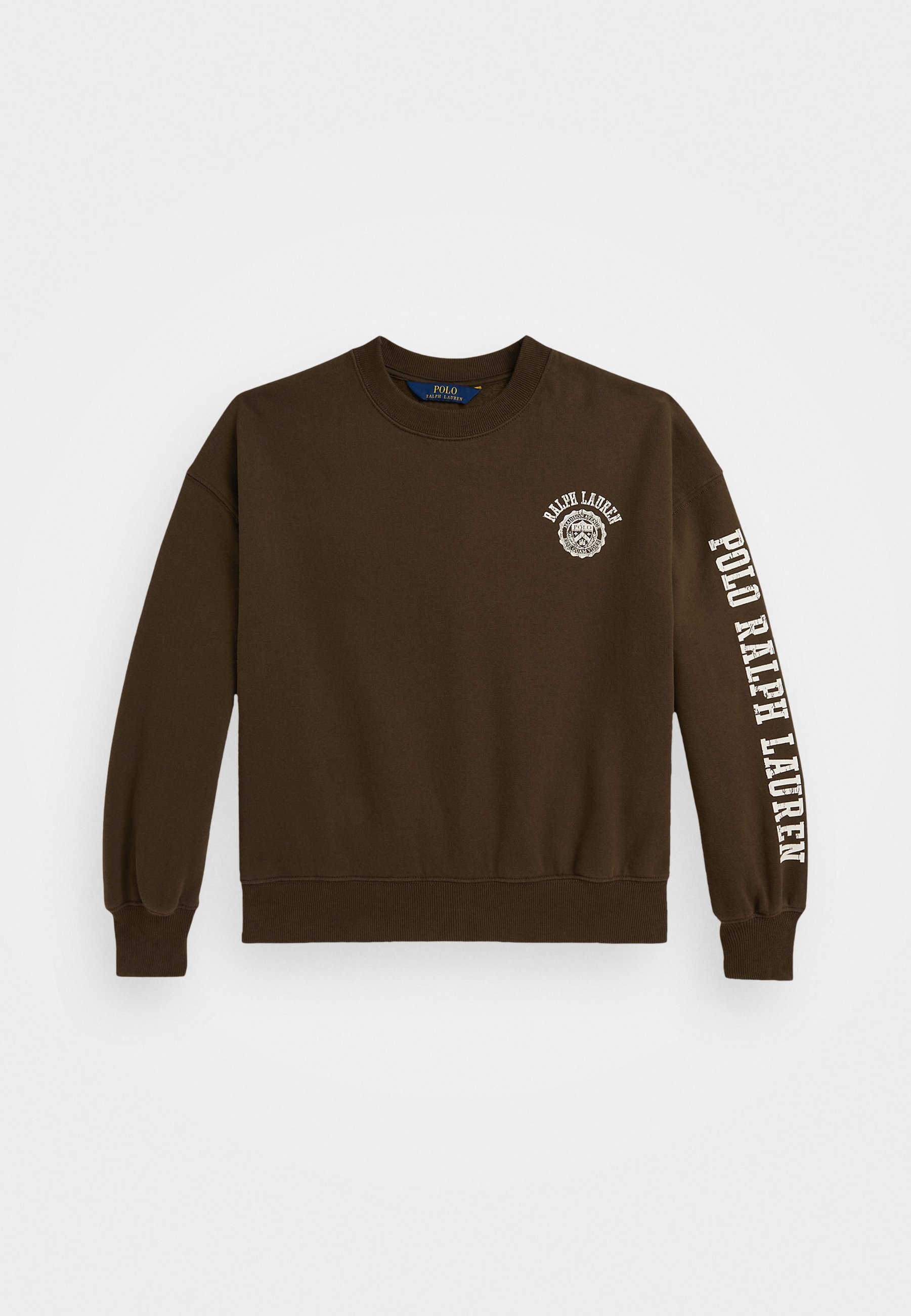 Polo Ralph Lauren LOGO CREST FLEECE SWEATSHIRT - Sweatshirt - Court Brown