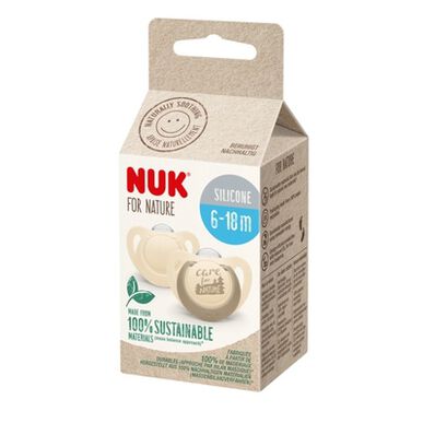 Nuk Tutit Nature Cream 6-18M 2 kpl 2 kpl