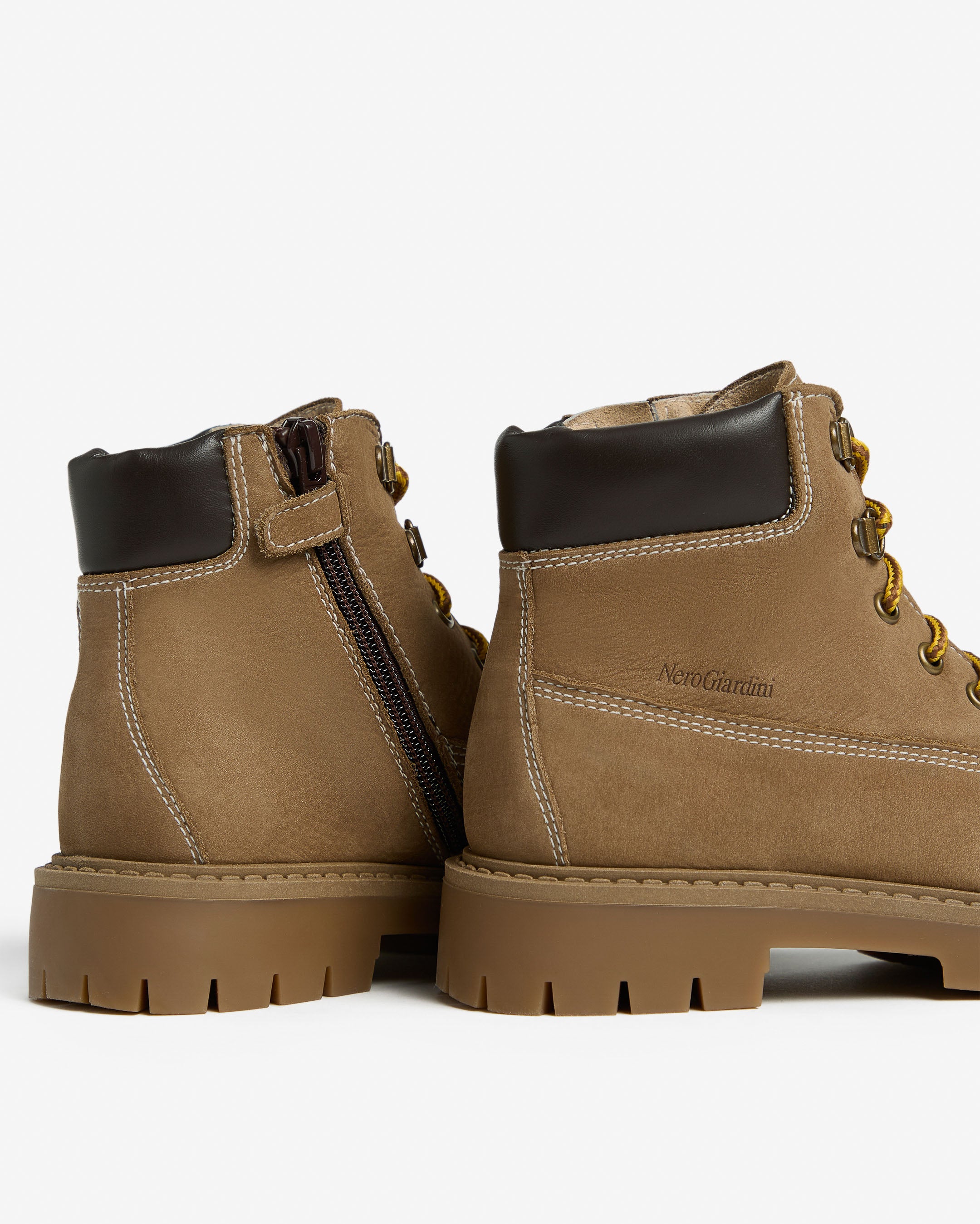  Leder-Ankle-Boots für Jungen