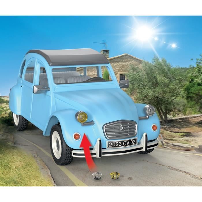PLAYMOBIL 70640 Citroën 2CV, Classic Cars, Collectible Car, Adult, 3 Figures