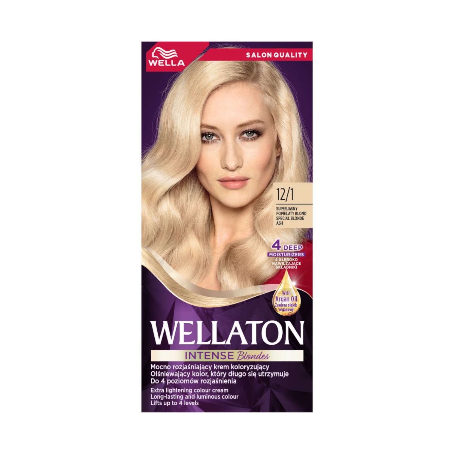 Wella Color Cream 12/1 Vaalea tuhkanvaalea Wellaton