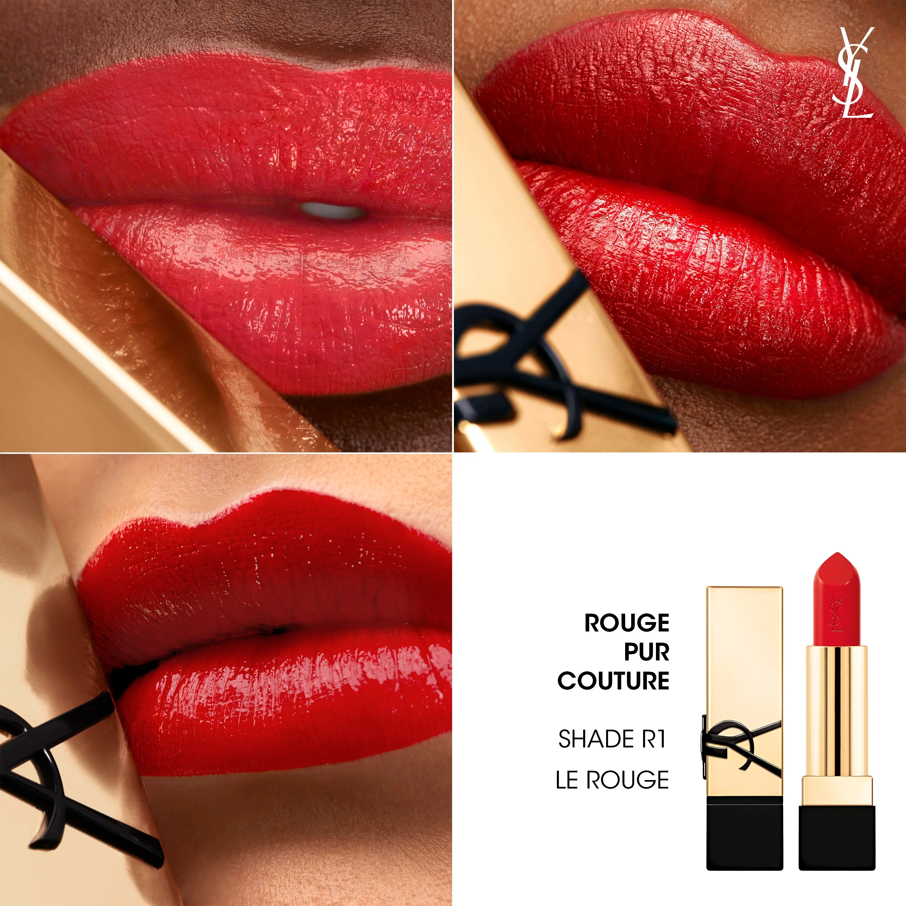 Labbra Rouge Pur Couture - Rossetto Satinato - Rossetto