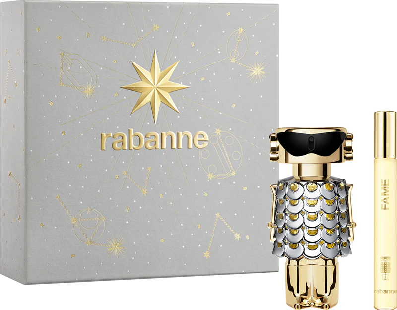 Conjunto de presente Rabanne Fame para mulheres
