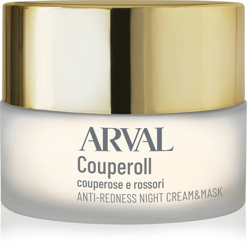 Arval Couperoll Nočný krém a maska proti začervenaniu pleti pre citlivú a podráždenú pleť