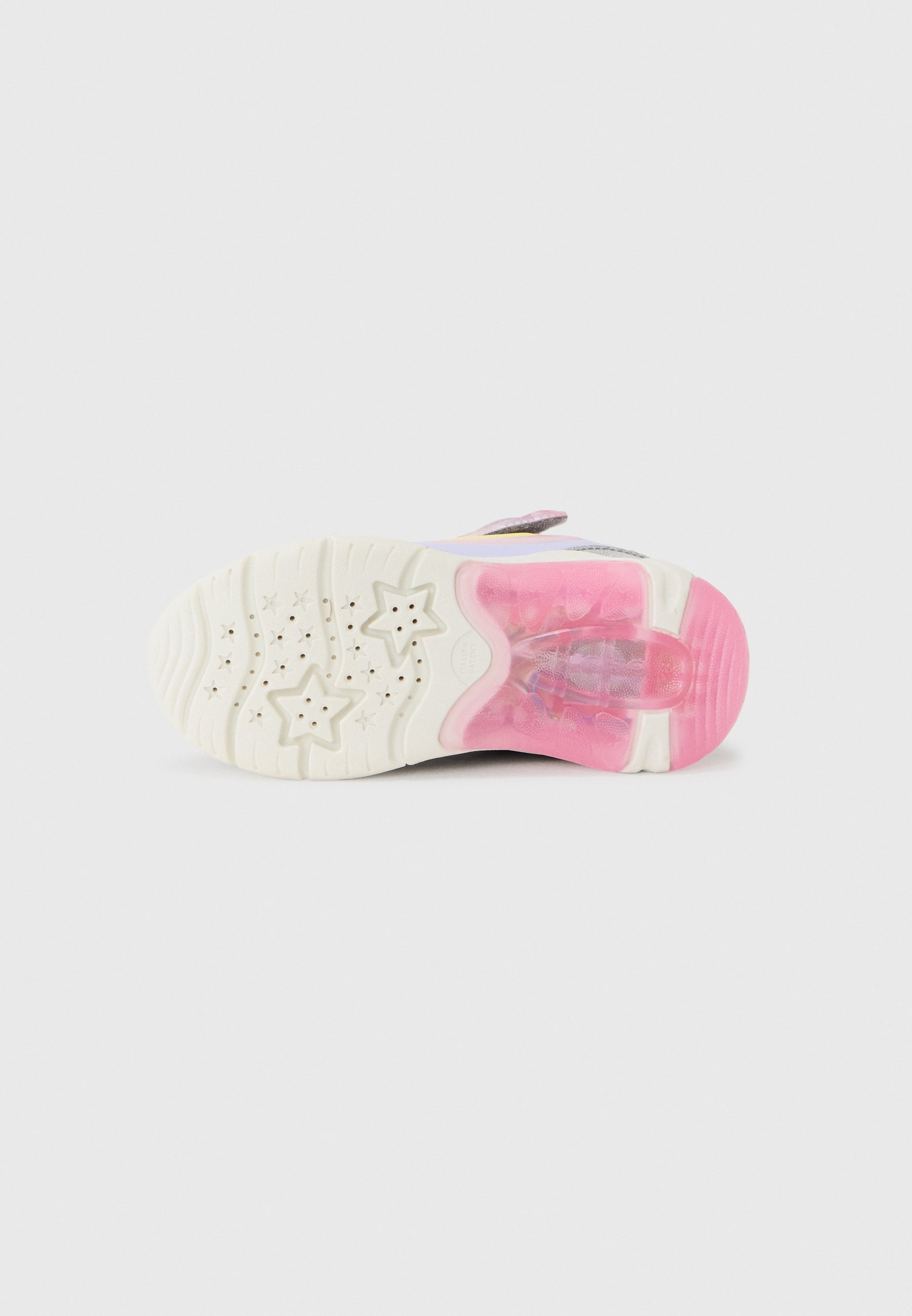 Geox FADINLIGHT - Sneakers - zilverkleurig/multicolor
