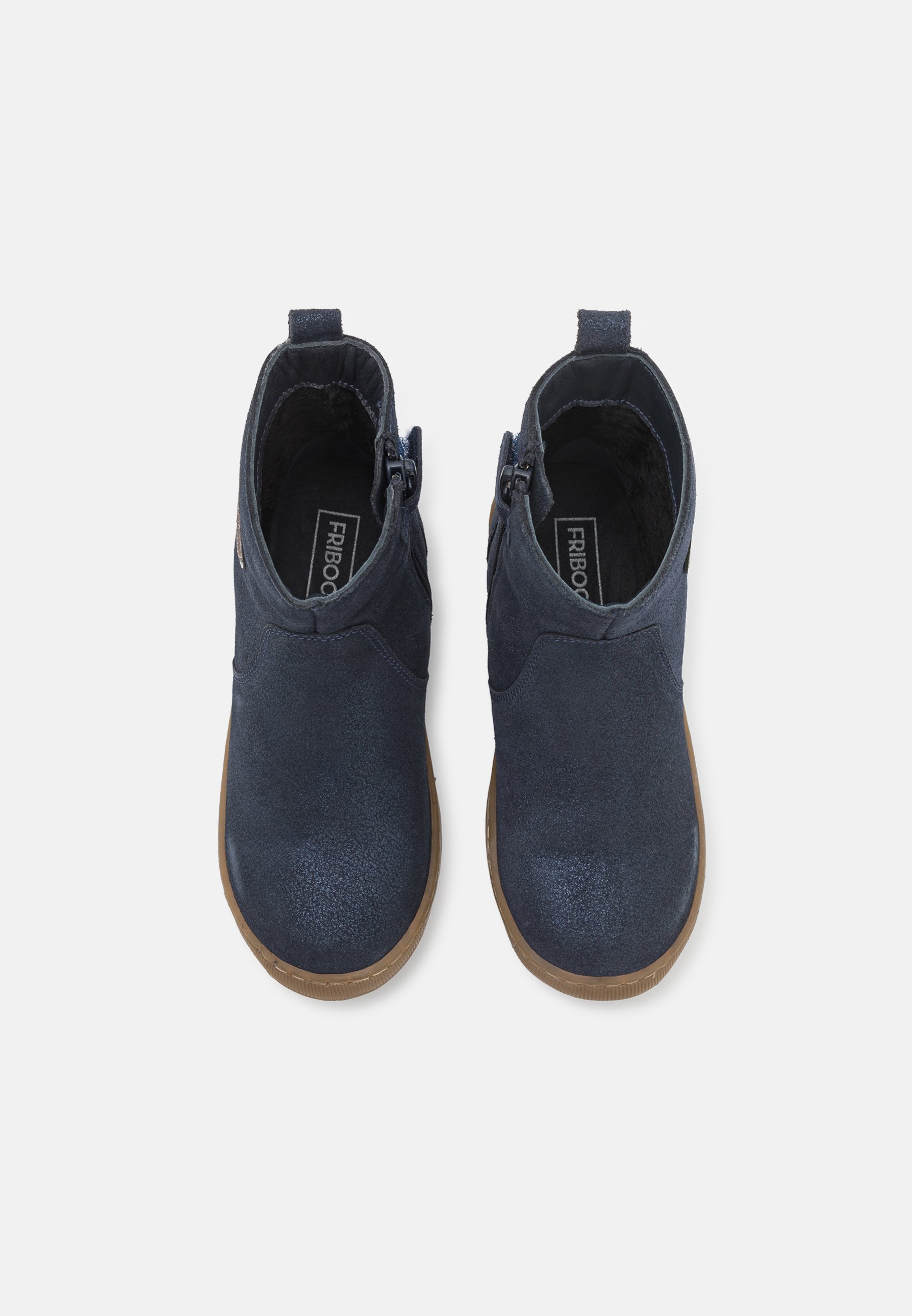 Friboo LEATHER - Klassieke enkellaarsjes - donkerblauw