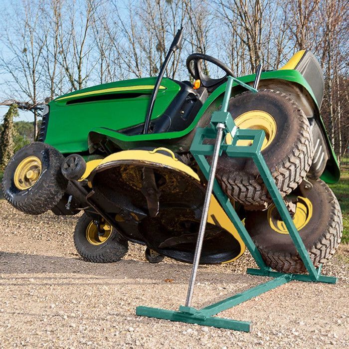 IDMARKET Lawn Tractor Lift 400 KG