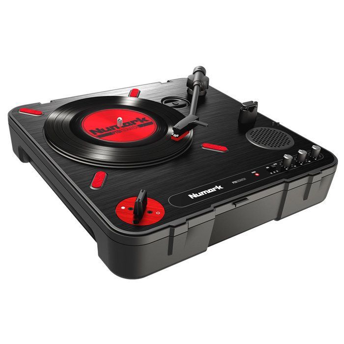 Toca-discos Numark PT01 SCRATCH com acionamento por correia
