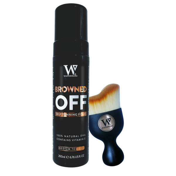 Spumă Watermans Browned Off Tan Mediu spre Închis - Pensulă Gratuită