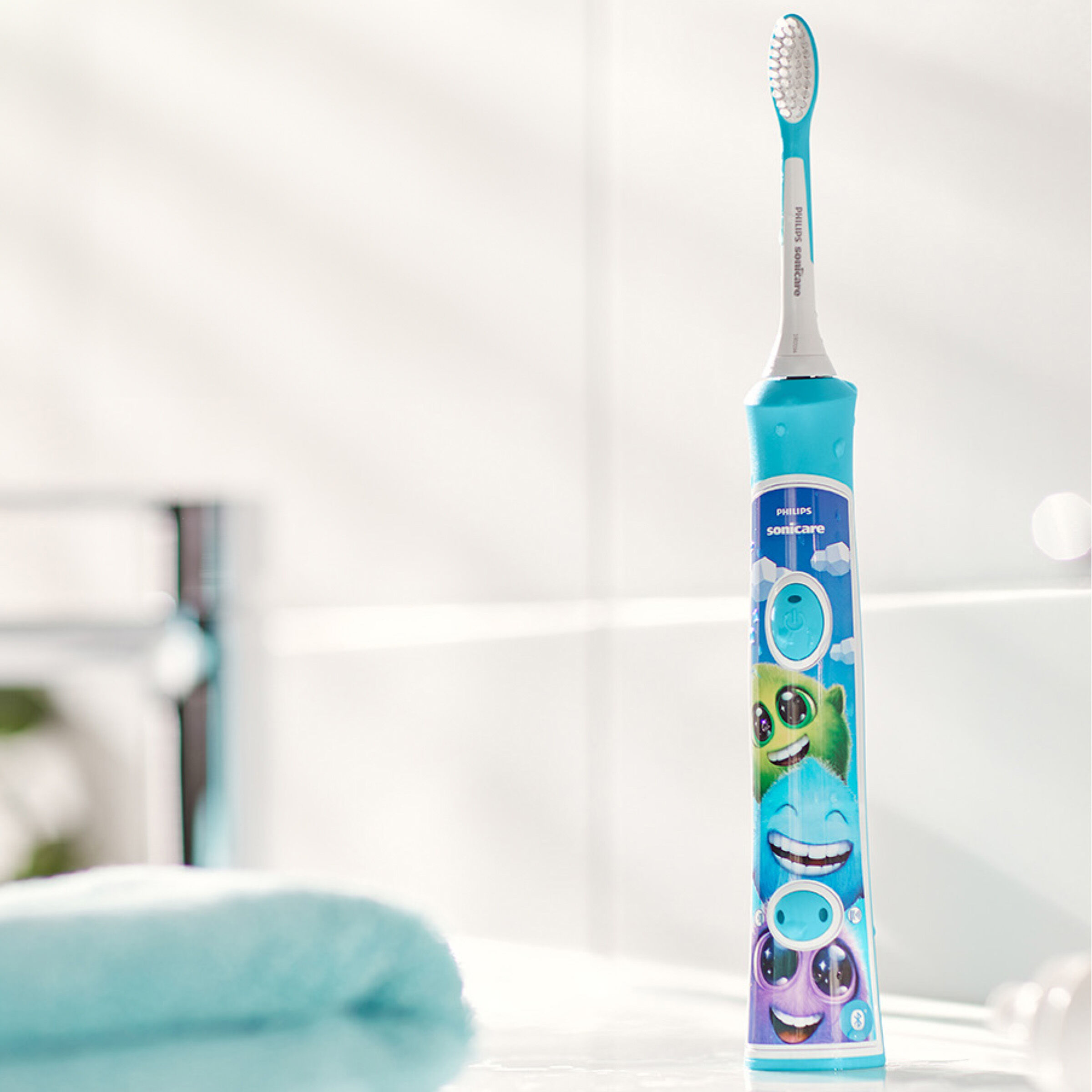 Testine di ricambio per spazzolino da denti per bambini Philips Sonicare, confezione da 2