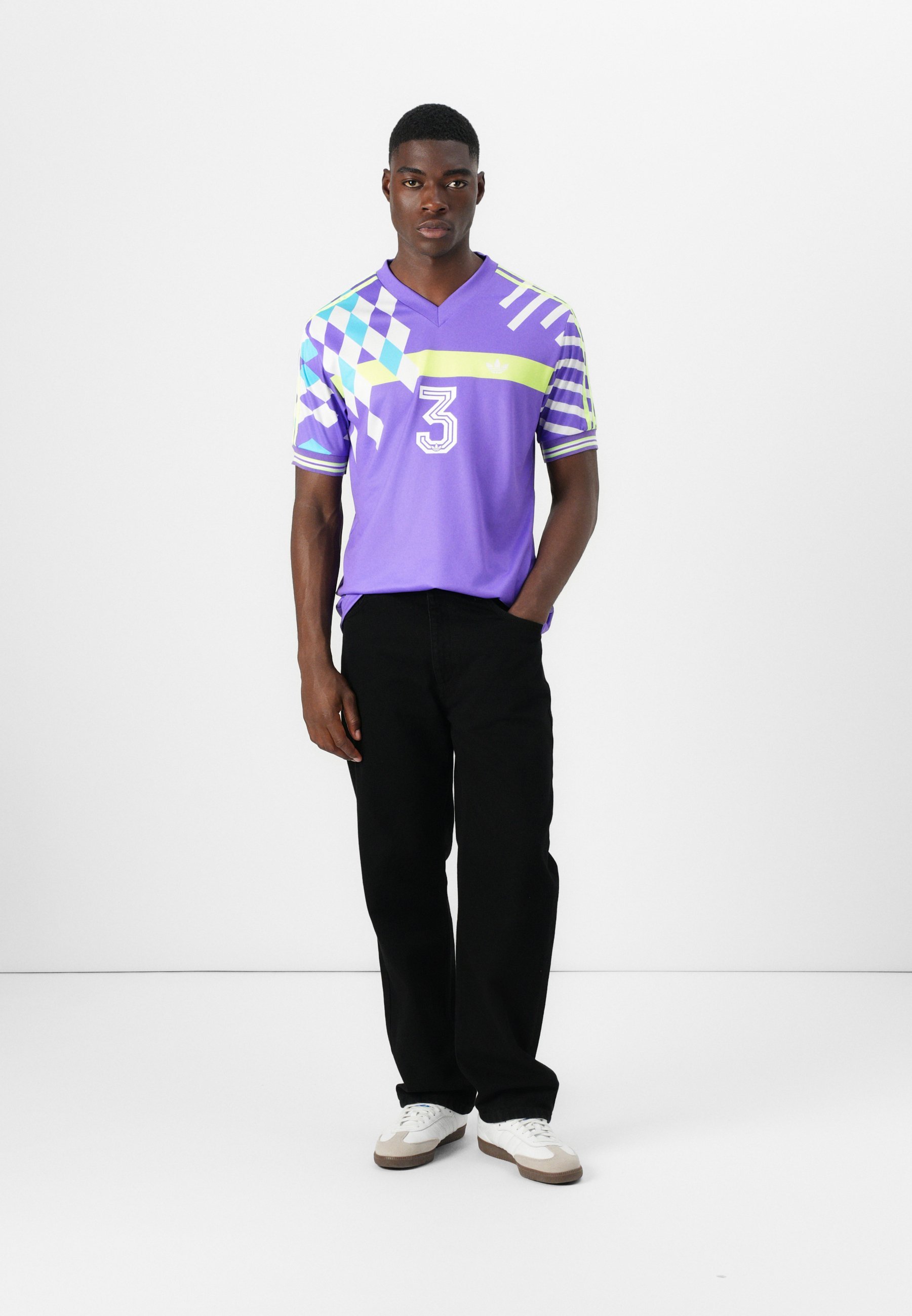adidas Originals WAVE UNISEX - T-shirt met print - Purple Rush