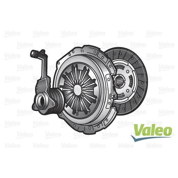 KIT DE EMBRAGUE 3P+CSC VALEO 834017