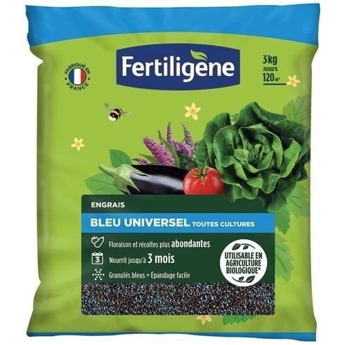 Universele blauwe meststof - FERTILIGENE - Alle gewassen - UAB - 3kg zak