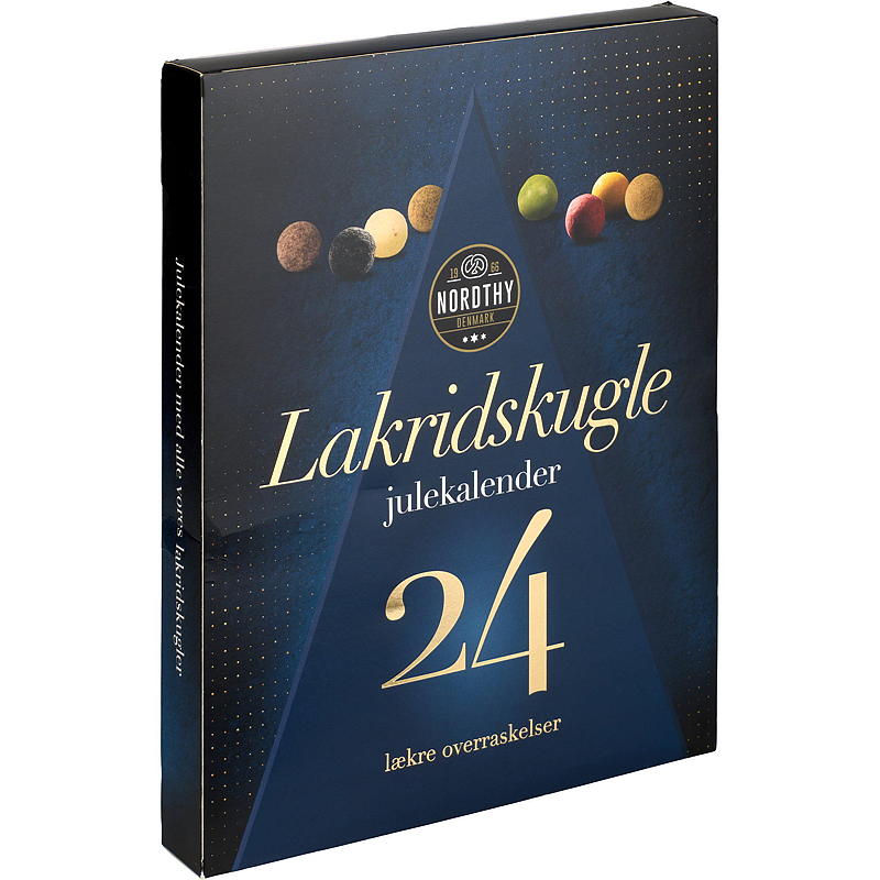 Julekalender 260 g/lakrids Nordthy