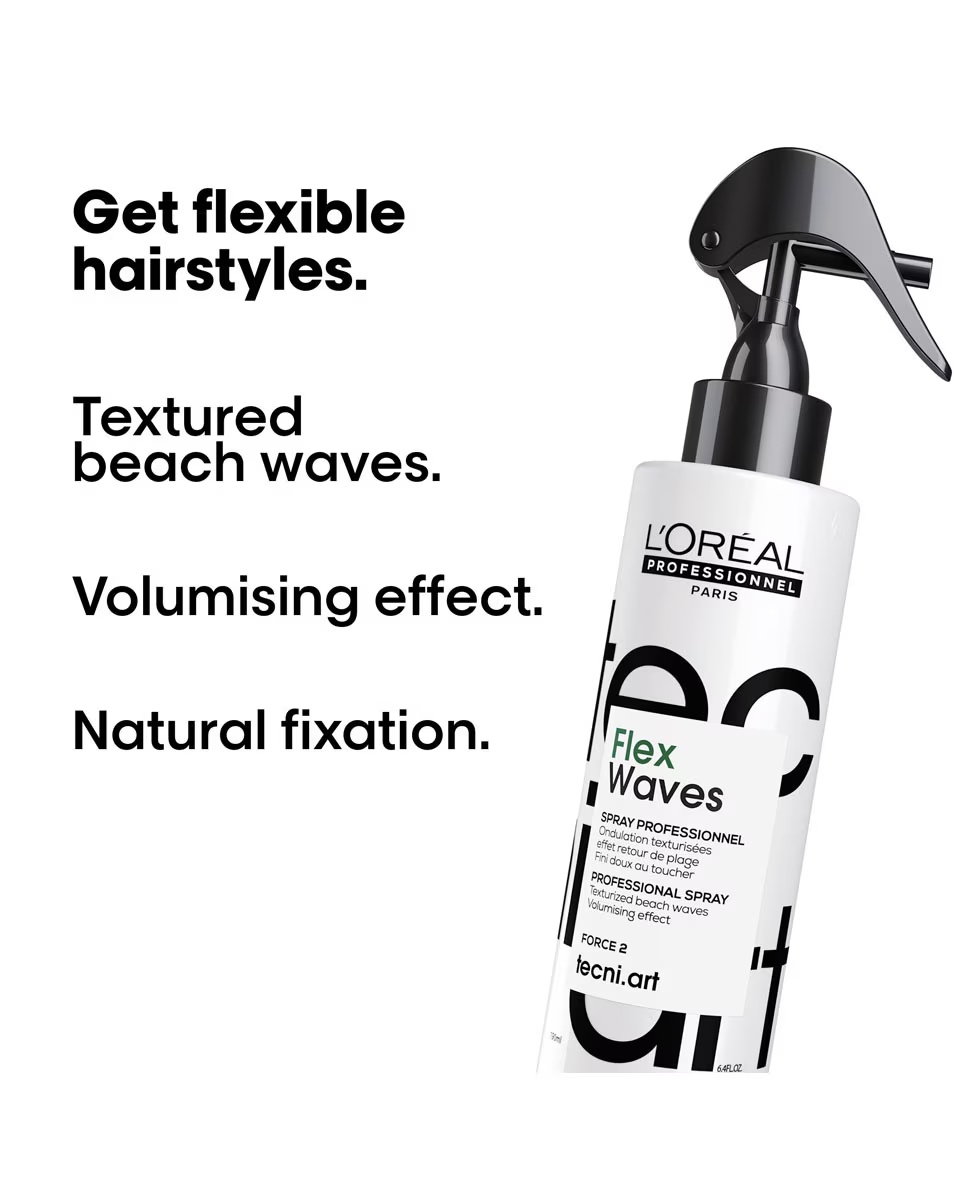 L'ORÉAL PROFESSIONNEL Spray pentru onduleuri Tecni Art Flex - pentru un aspect ciufulit de plajă