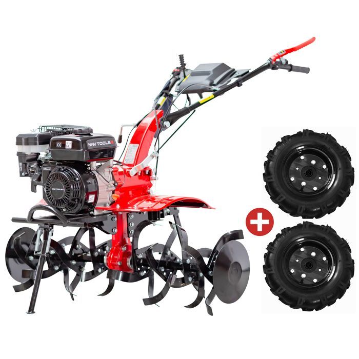 Motocultor de gasolina MW Tools MFR1000T de 7 hp y 100 cm con engranajes