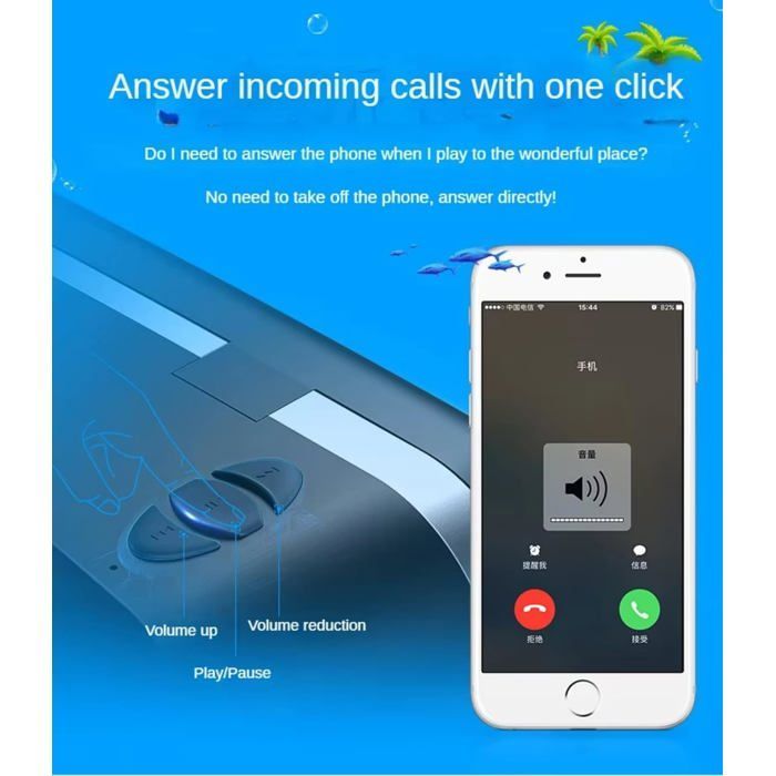Virtual Reality Headset, Virtual Reality Glasses with Headphones, Universal Virtual Reality Glasses for Smartphones
