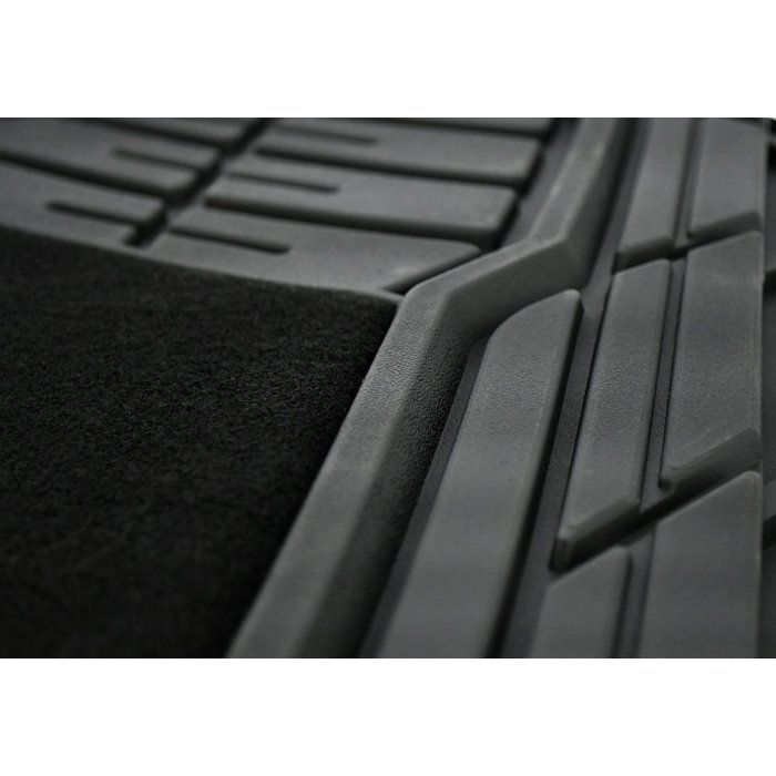 Michelin 4 Tapis Universels Caoutchouc + Moquette