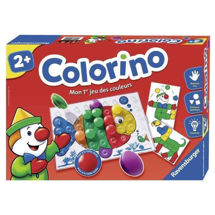 Colorino - Juego educativo - Aprendiendo los colores - Actividades creativas para niños - Ravensburger - A partir de 2 años
