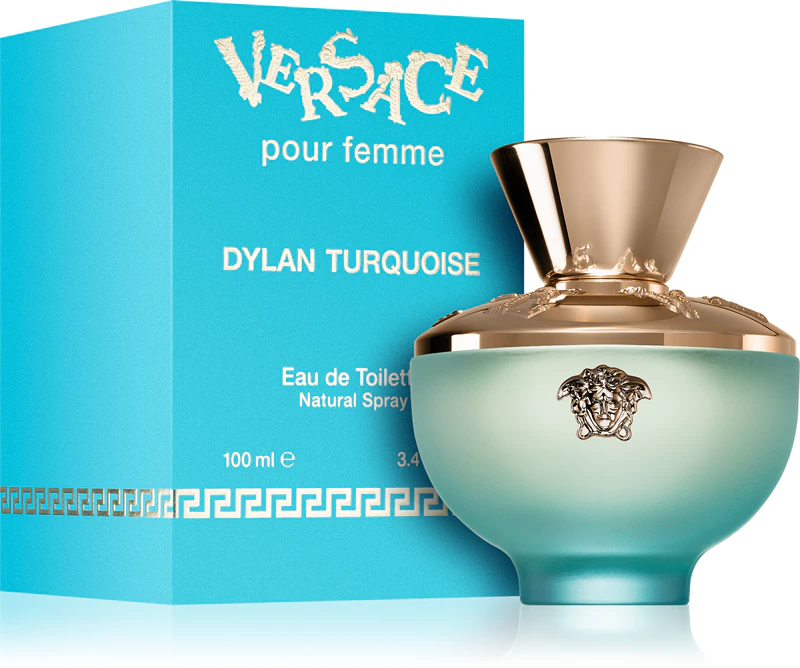 Versace Dylan Turquoise Pour Femme Eau de Toilette para mulheres