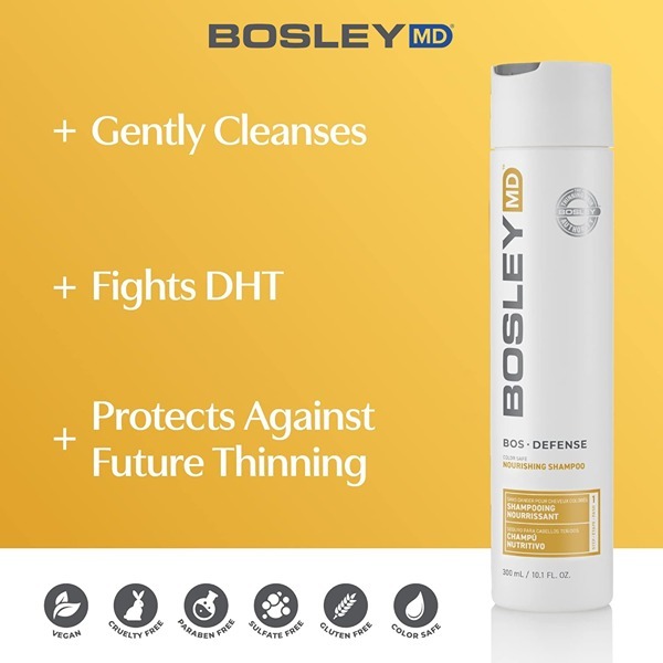 BosleyMD Närande Schampo Defence Colour Safe 300ml | Hår | Superdrug