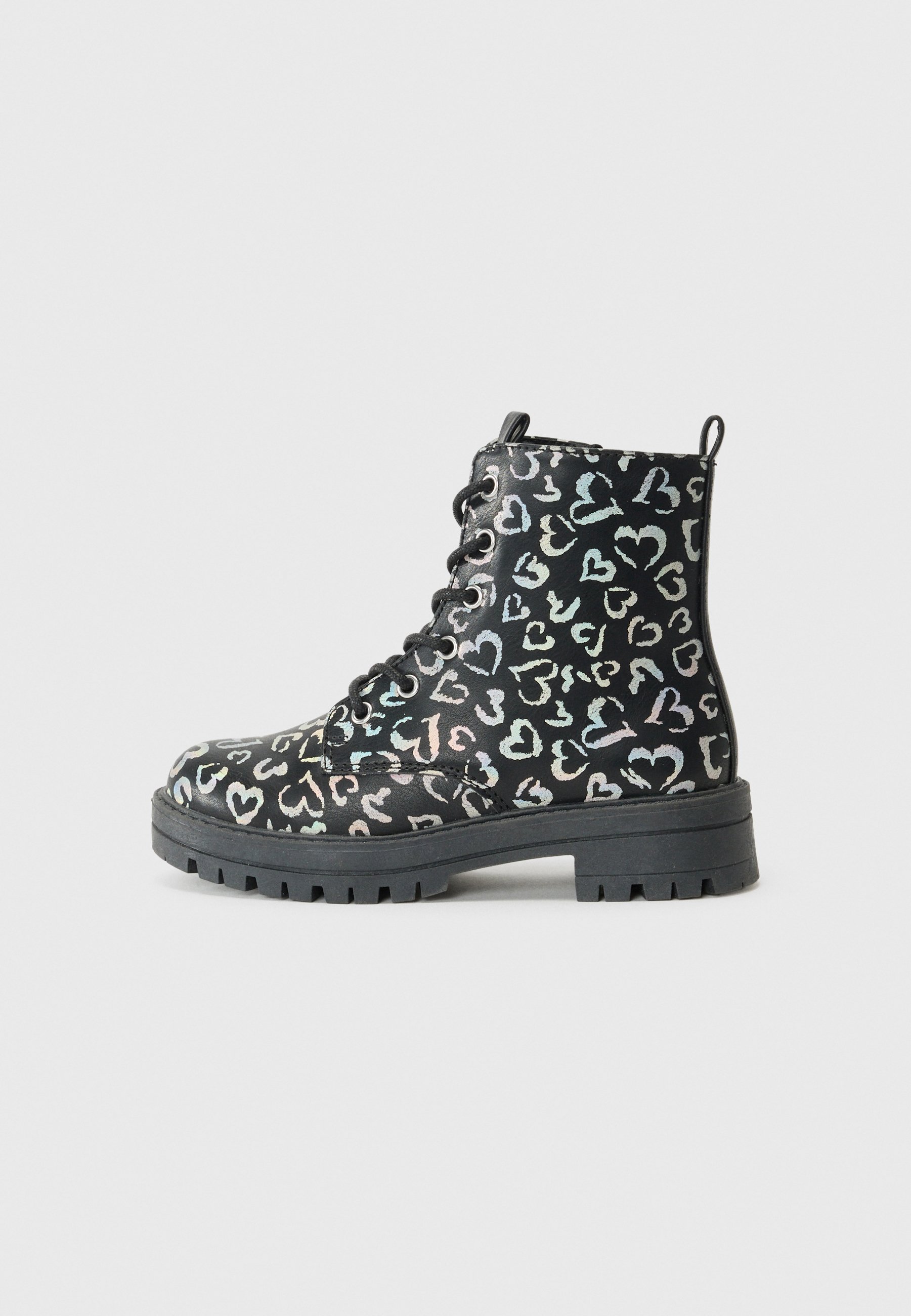 Friboo veterschoenen - zwart