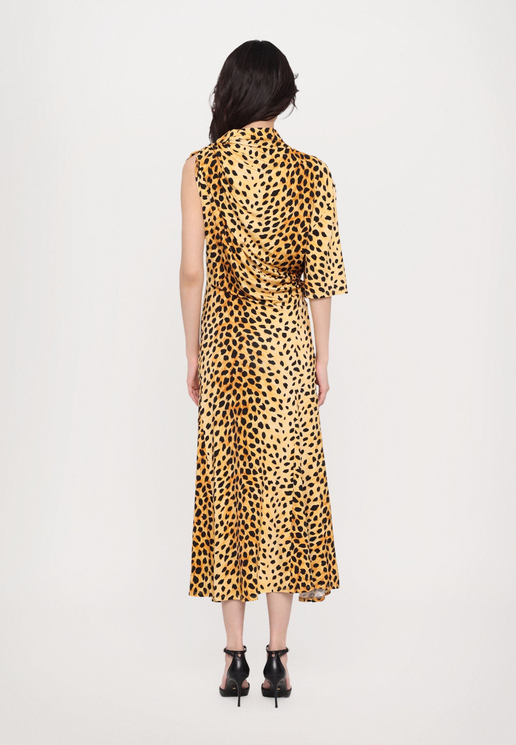 Rabanne maxi-jurk - beige