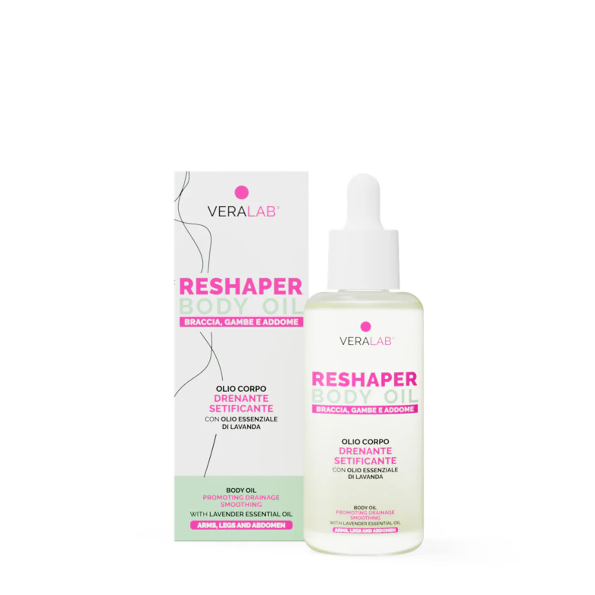 Drenanti Corpo Reshaper Body Oil - Olio corpo tonificante