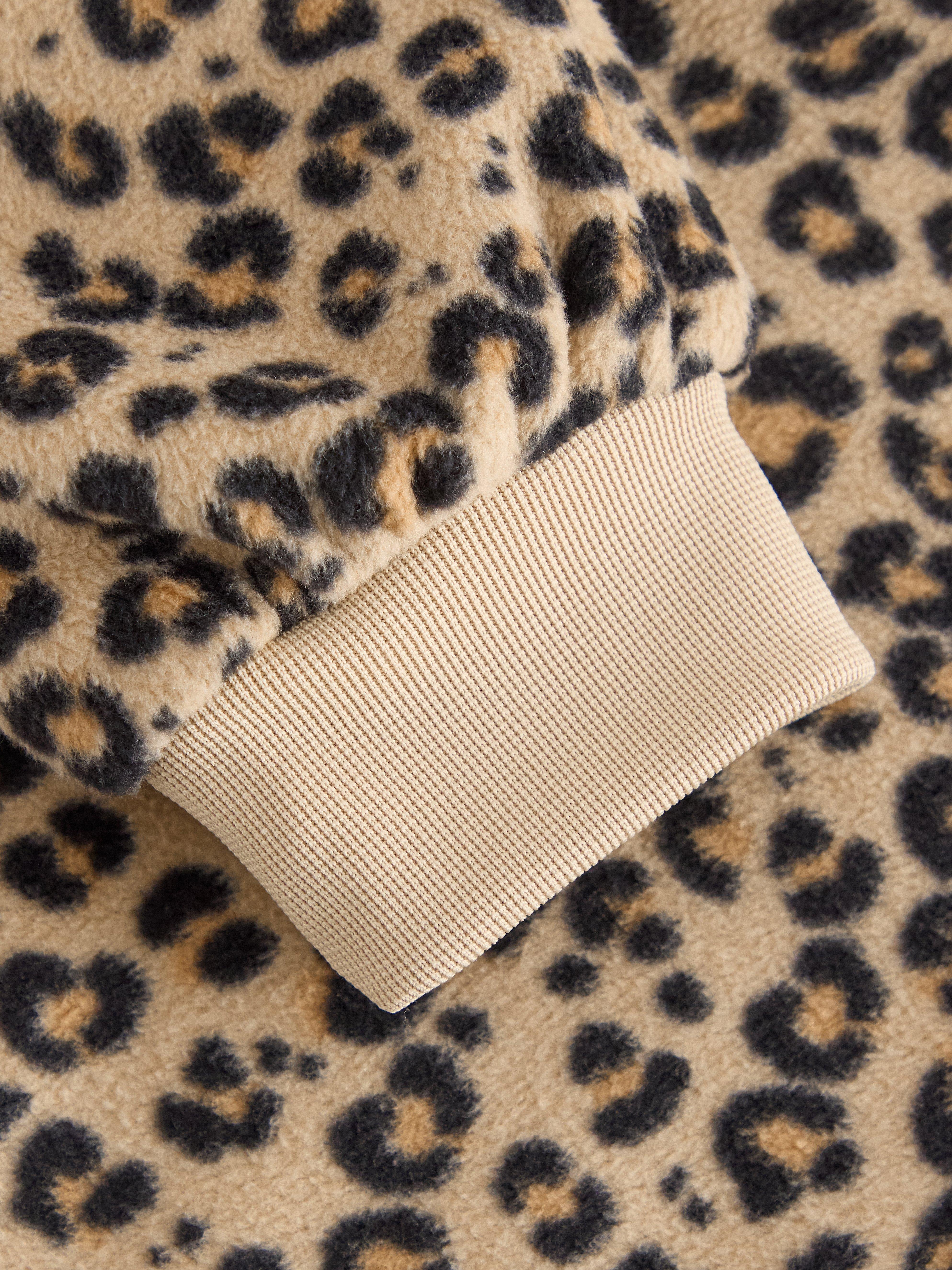 Fleece sweatpants Beige