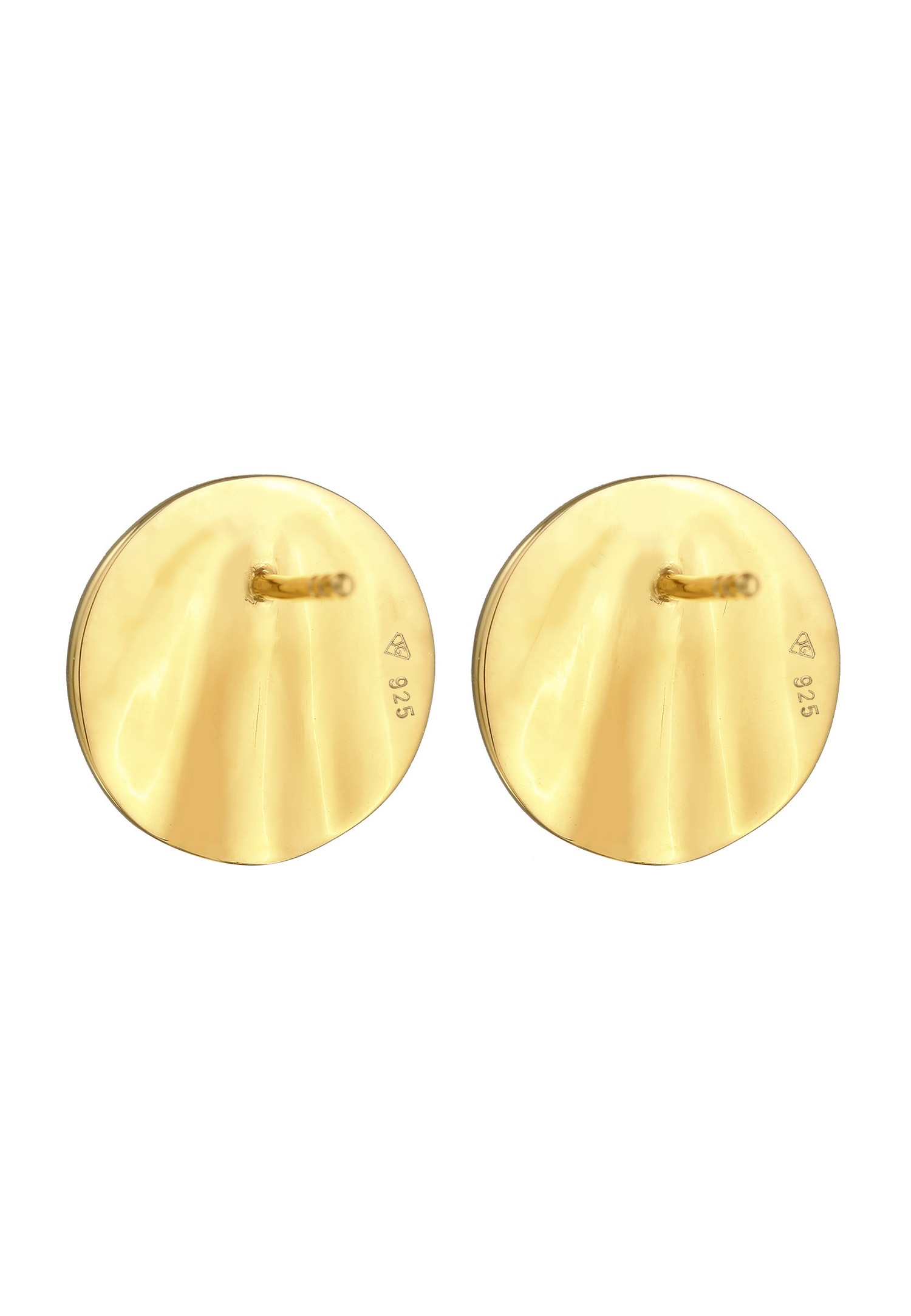 Elli pour femmes Rond Vague en argent sterling 925