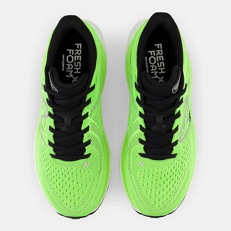 Fresh Foam X 860v13 Herrenschuhe – Pixelgrün mit schwarzem und silbernem Metallic-Finish