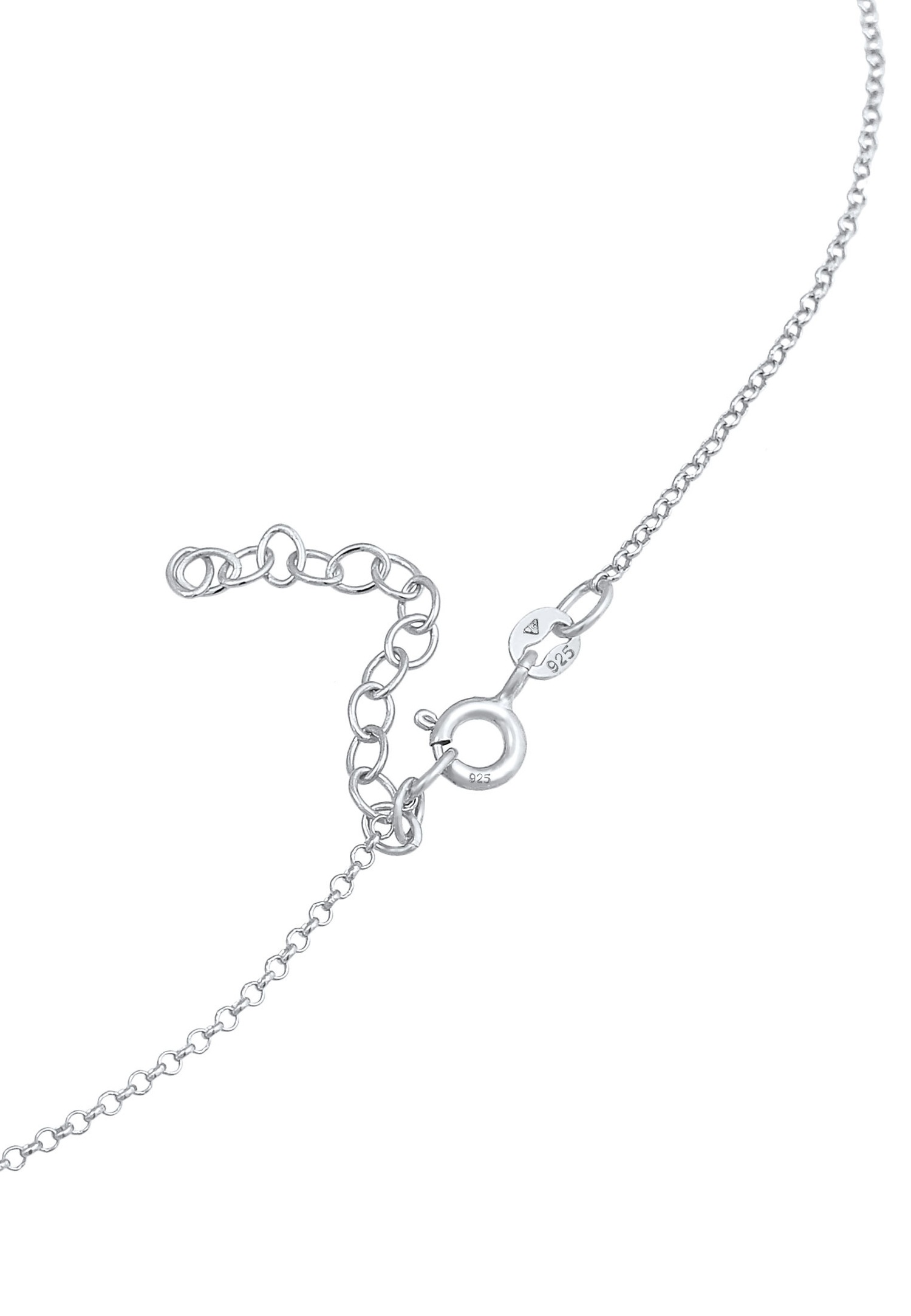 Elli Femme Choker Evil Eye Trend Blogger avec émail en argent sterling 925