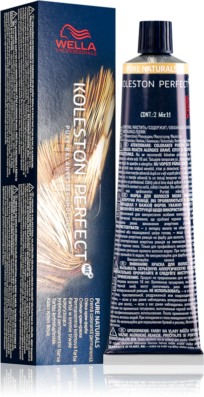 Permanentní barva na vlasy Wella Professionals Koleston Perfect ME+ Pure Naturals