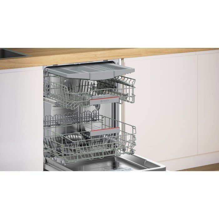 Lave-vaisselle tout encastrable BOSCH SMV6ZCX10E SER6 - 14 couverts - Induction - L60cm - 40dB - Classe B