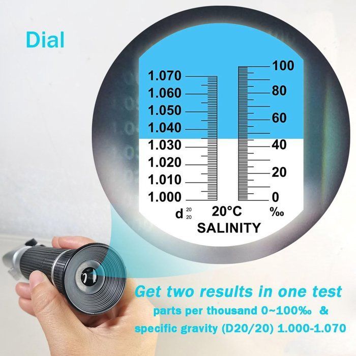 Refractometer - For Brix 0-32% and density 1.000-1.120 - For homebrewing