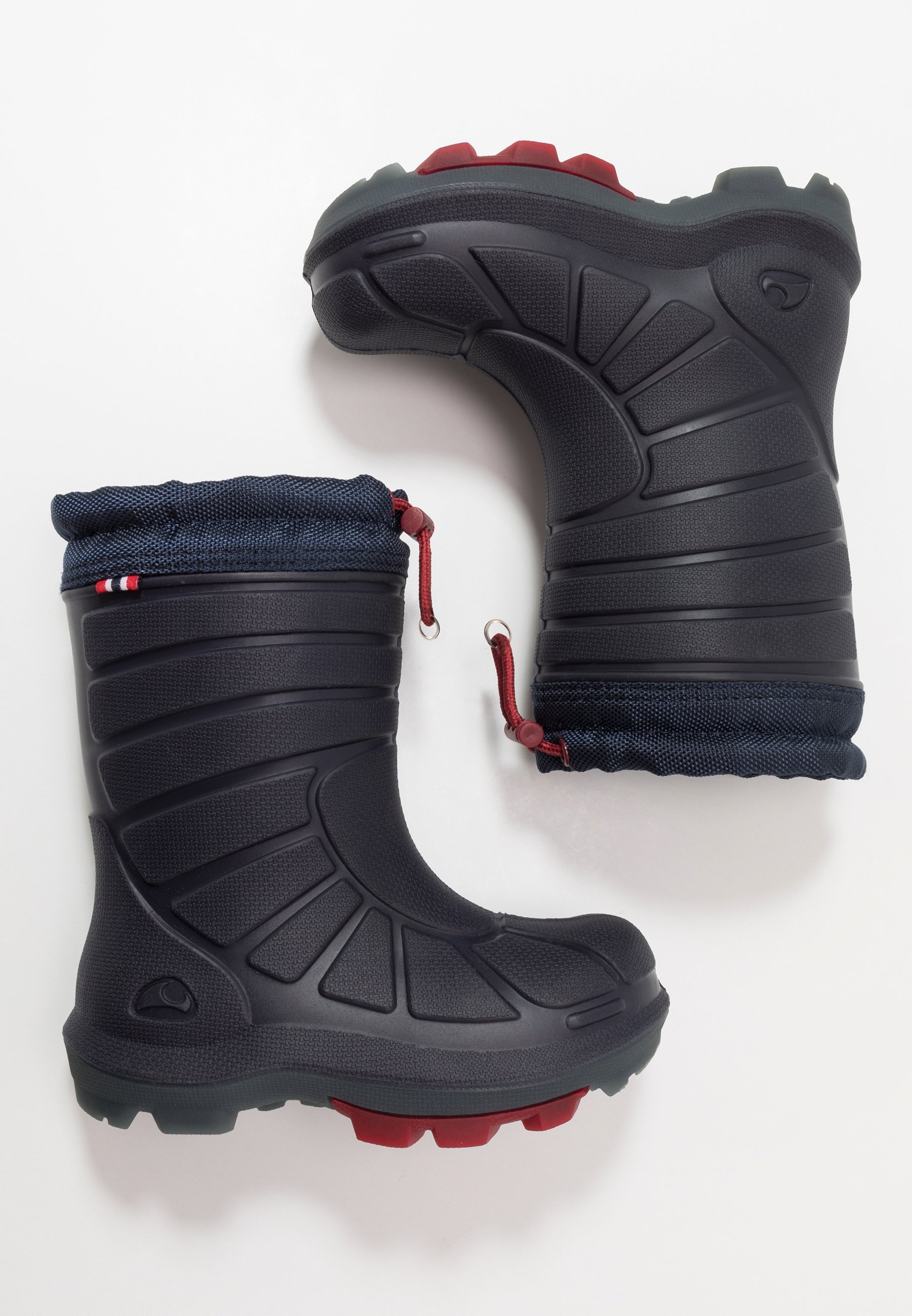 Stivali di gomma Viking EXTREME WARM UNISEX - blu navy/rosso scuro