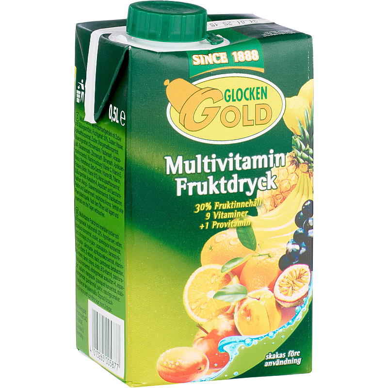 Jugo Glockengold 0,5 l Multivitamínico Glockengold