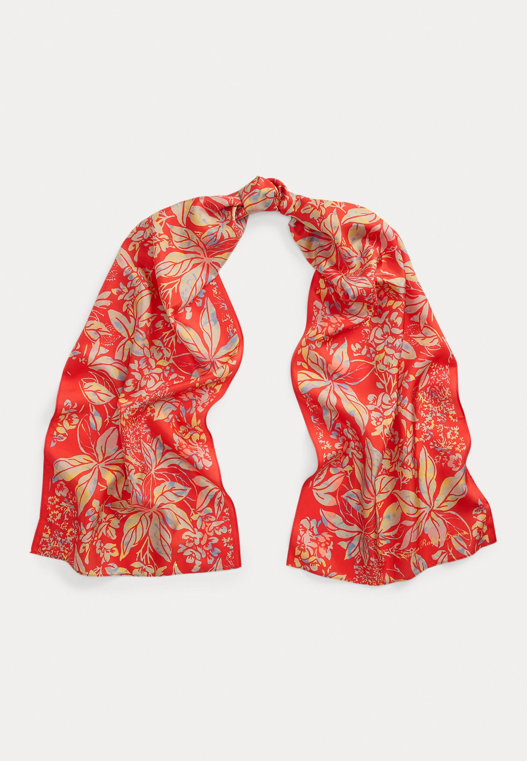 Sciarpa di seta floreale Lauren Ralph Lauren - Foulard - arancione vail
