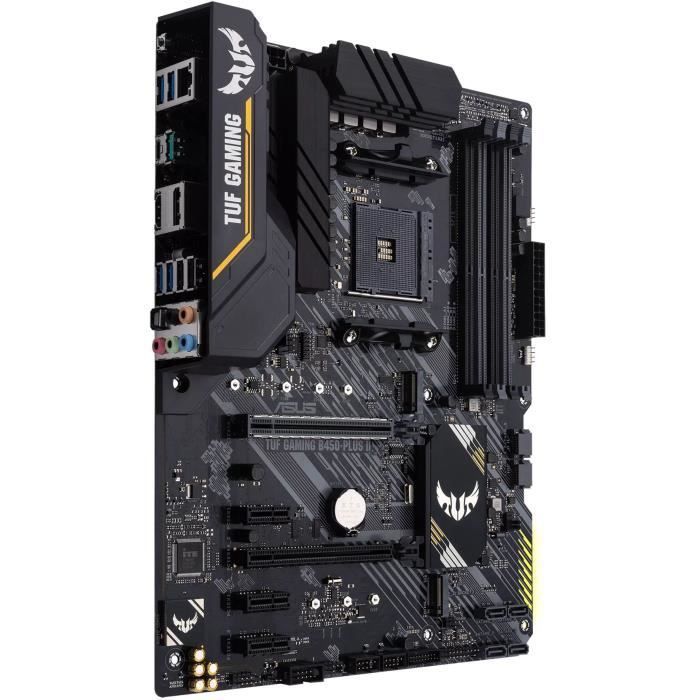 Placa-mãe - ASUS - TUF GAMING B450-PLUS II - AMD B450 - Soquete AM4 ATX