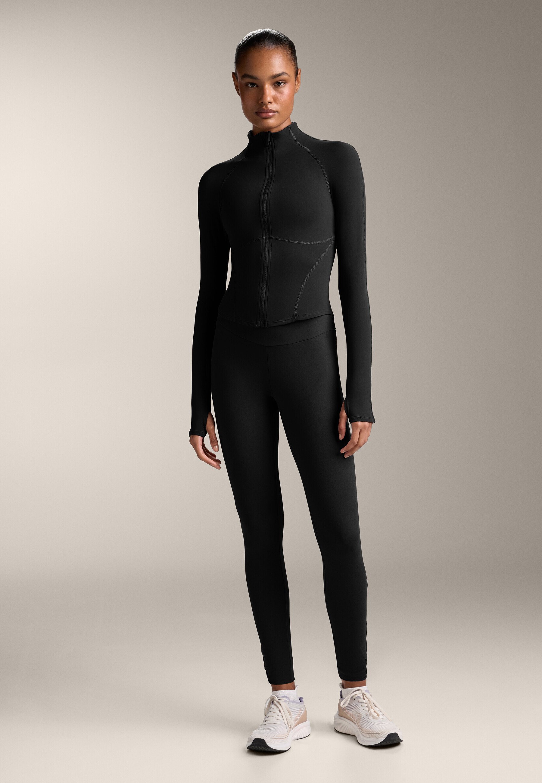 OYSHO WARMTH COMFORTLUX TECHNICAL - Trainingsjack - zwart