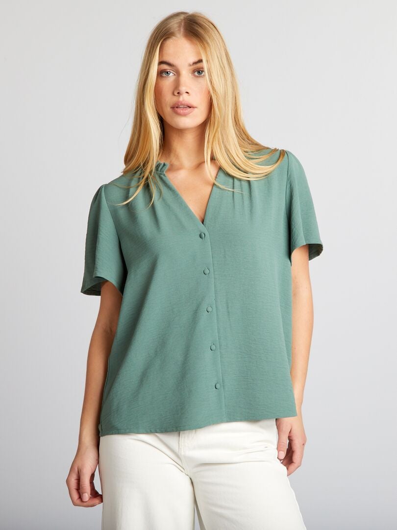 Blusa suave - VERDE