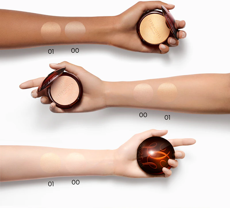 Pó bronzeador iluminador Terracotta Luminizer da GUERLAIN