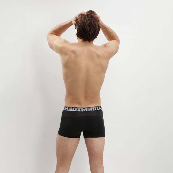 Calzoncillos bóxer de algodón 3D Flex Air para hombre - DIM - Paquete de 2 - Malla abierta ultratranspirable