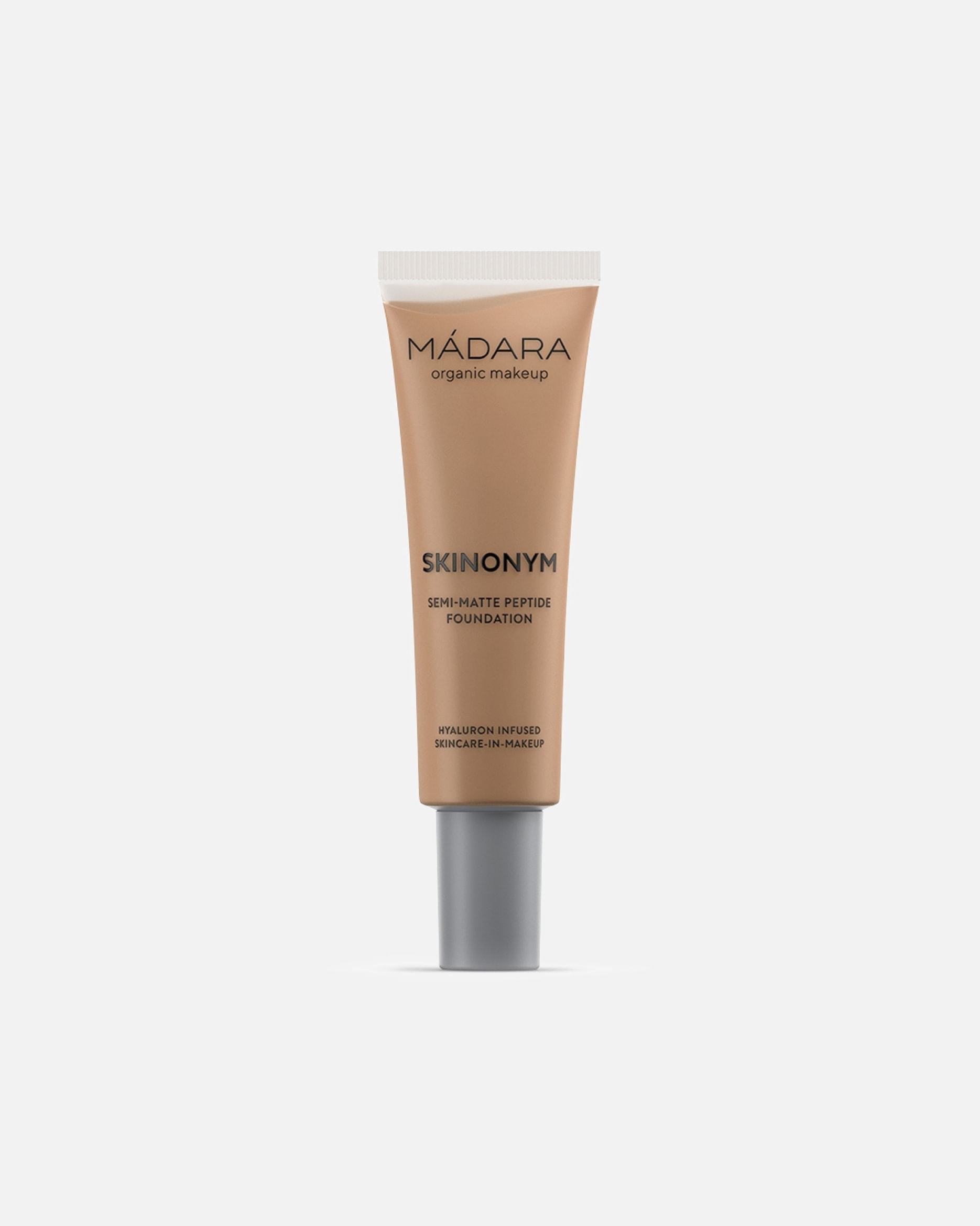 MÁDARA Foundation SKINONYM Semi-Matte Peptide Foundation, Nr. 15 AKMENS - 30 ml