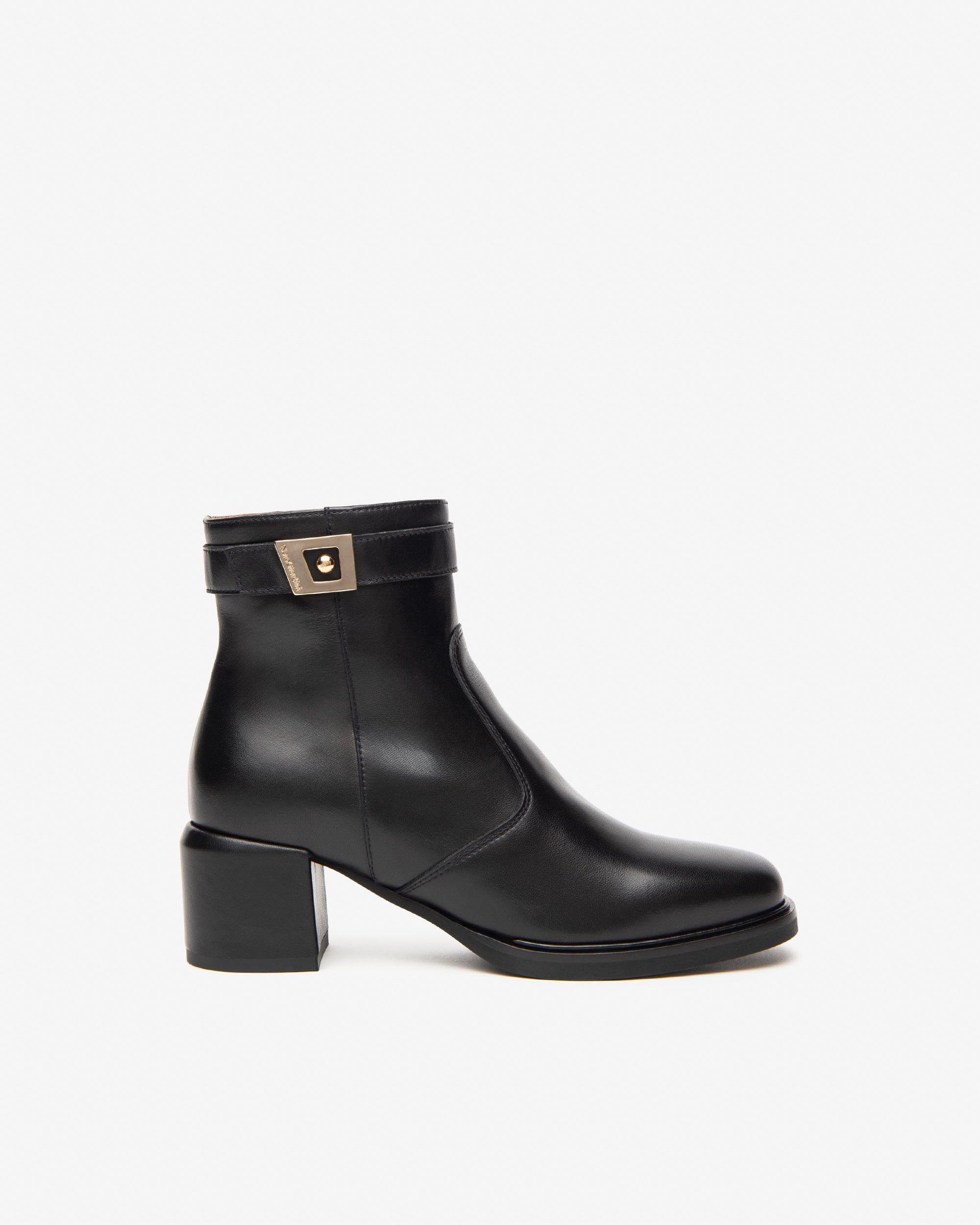  Damen-Ankle-Boots aus Leder