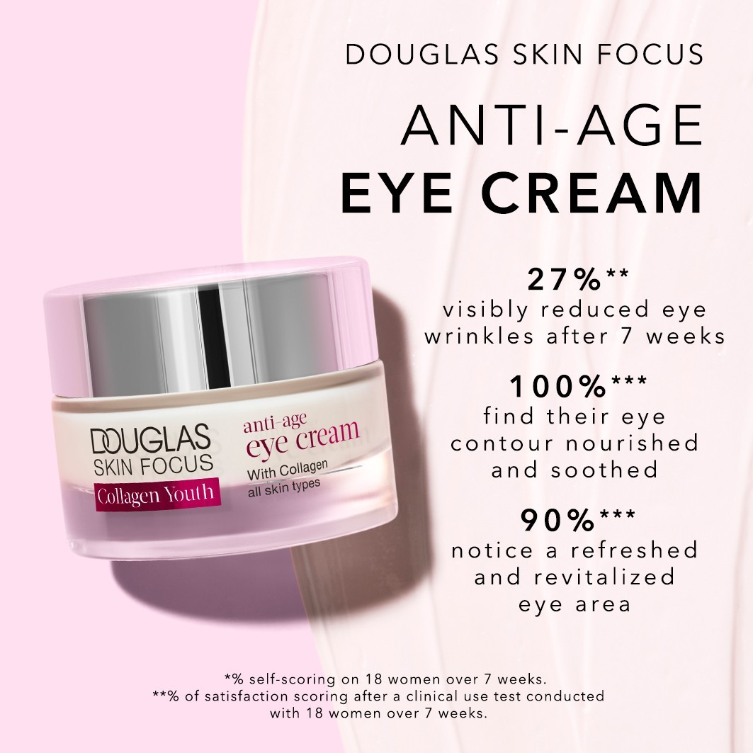 Douglas Collection Augencreme Skin Focus Collagen Youth Anti-Age Augencreme - 15 ml