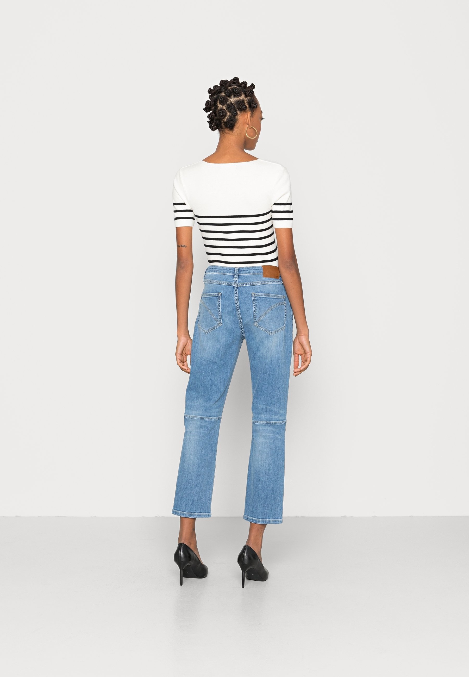 OPUS Straight Leg Jeans - Hellblau